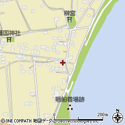 熊本県玉名市滑石2210周辺の地図