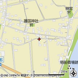 熊本県玉名市滑石2156周辺の地図