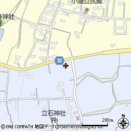 熊本県熊本市北区改寄町1761周辺の地図