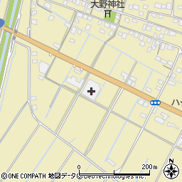 熊本県玉名市滑石2661周辺の地図