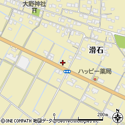 熊本県玉名市滑石2611周辺の地図