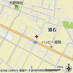 熊本県玉名市滑石2612-1周辺の地図