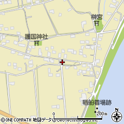 熊本県玉名市滑石2194周辺の地図