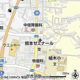 熊本県熊本市北区植木町植木623周辺の地図