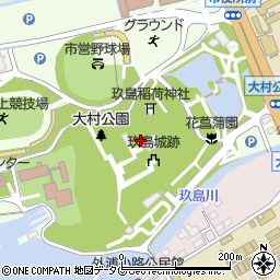 大村神社周辺の地図