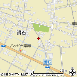熊本県玉名市滑石2060-2周辺の地図