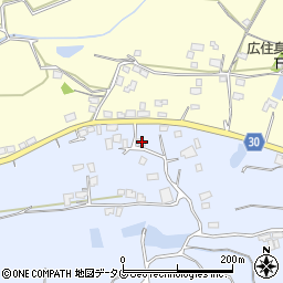 熊本県熊本市北区改寄町1857周辺の地図