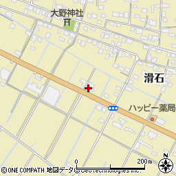 熊本県玉名市滑石2621周辺の地図