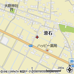 熊本県玉名市滑石2579周辺の地図