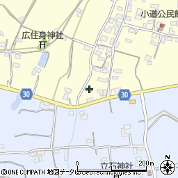 熊本県熊本市北区植木町広住1293周辺の地図