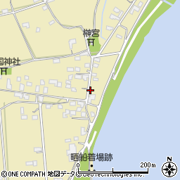 熊本県玉名市滑石1892周辺の地図