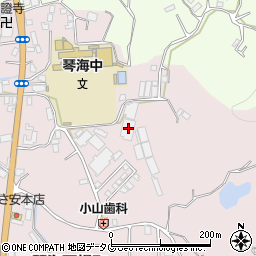 長崎県長崎市琴海戸根町1049周辺の地図