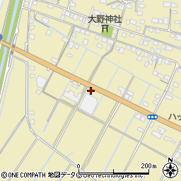 熊本県玉名市滑石2658周辺の地図