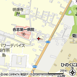 熊本県合志市御代志817-3周辺の地図