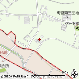 熊本県菊池郡大津町杉水861周辺の地図