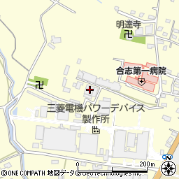 熊本県合志市御代志1001-8周辺の地図