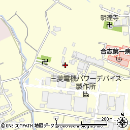 熊本県合志市御代志1001-11周辺の地図