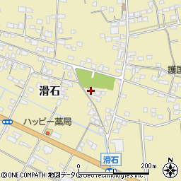 熊本県玉名市滑石2019-4周辺の地図