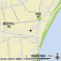 熊本県玉名市滑石1919周辺の地図
