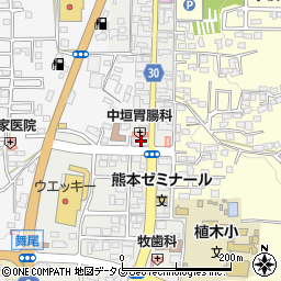 熊本県熊本市北区植木町植木78周辺の地図