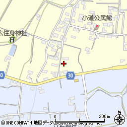 熊本県熊本市北区植木町広住1302周辺の地図