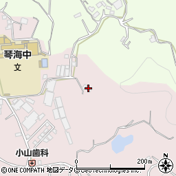 長崎県長崎市琴海戸根町1022周辺の地図