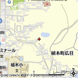 熊本県熊本市北区植木町広住86-8周辺の地図