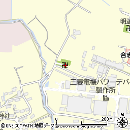熊本県合志市御代志1002-1周辺の地図