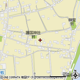 熊本県玉名市滑石1968周辺の地図