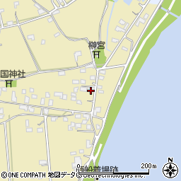 熊本県玉名市滑石1898周辺の地図