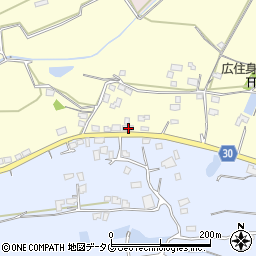 熊本県熊本市北区植木町広住855周辺の地図