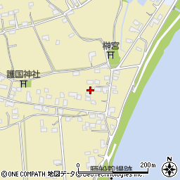 熊本県玉名市滑石1925周辺の地図