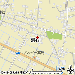 熊本県玉名市滑石2044周辺の地図