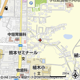 熊本県熊本市北区植木町広住387周辺の地図