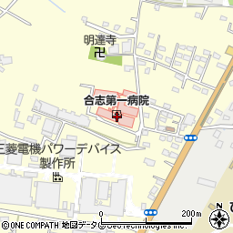 熊本県合志市御代志812-2周辺の地図