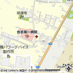 熊本県合志市御代志817-36周辺の地図