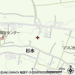 熊本県菊池郡大津町杉水941周辺の地図