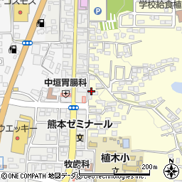 熊本県熊本市北区植木町広住389周辺の地図