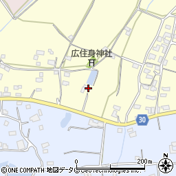 熊本県熊本市北区植木町広住1273周辺の地図