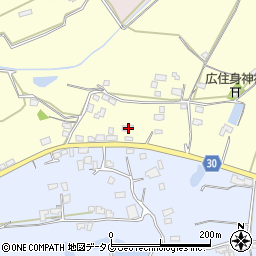 熊本県熊本市北区植木町広住862周辺の地図