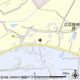 熊本県熊本市北区植木町広住862周辺の地図