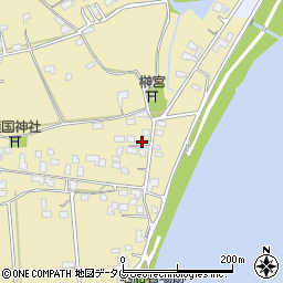 熊本県玉名市滑石1901周辺の地図