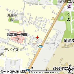 熊本県合志市御代志817-29周辺の地図