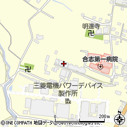 熊本県合志市御代志810周辺の地図