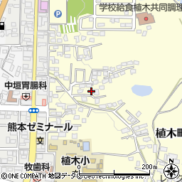 熊本県熊本市北区植木町広住382周辺の地図