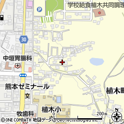 熊本県熊本市北区植木町広住382-5周辺の地図