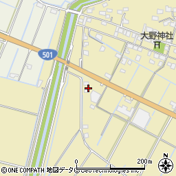 熊本県玉名市滑石2726周辺の地図