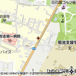 熊本県合志市御代志818-2周辺の地図