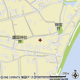 熊本県玉名市滑石1939周辺の地図