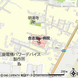 熊本県合志市御代志812周辺の地図